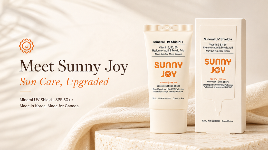 Meet Sunny Joy: Korean Mineral Sunscreen Made for Canada
